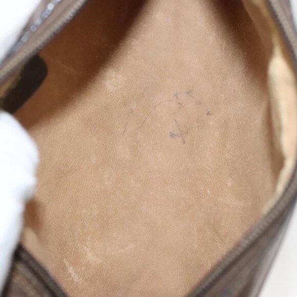 GUCCI GG Supreme Web Sherry Line Clutch Bag PVC Beige Red 75 01 012 Auth BA1881 - Picture 13 of 14